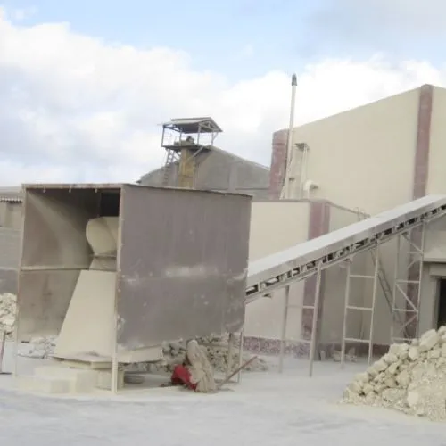 Whiting chalk mining site Porbandar